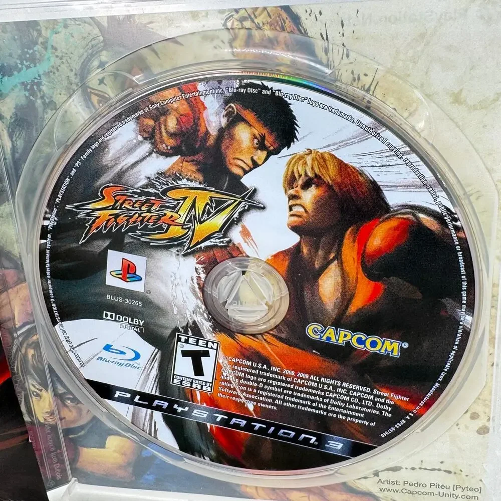 PlayStation 3 Street Fighter IV‎ Video Game Blue-ray Disc BLUS-30265 By Capcom